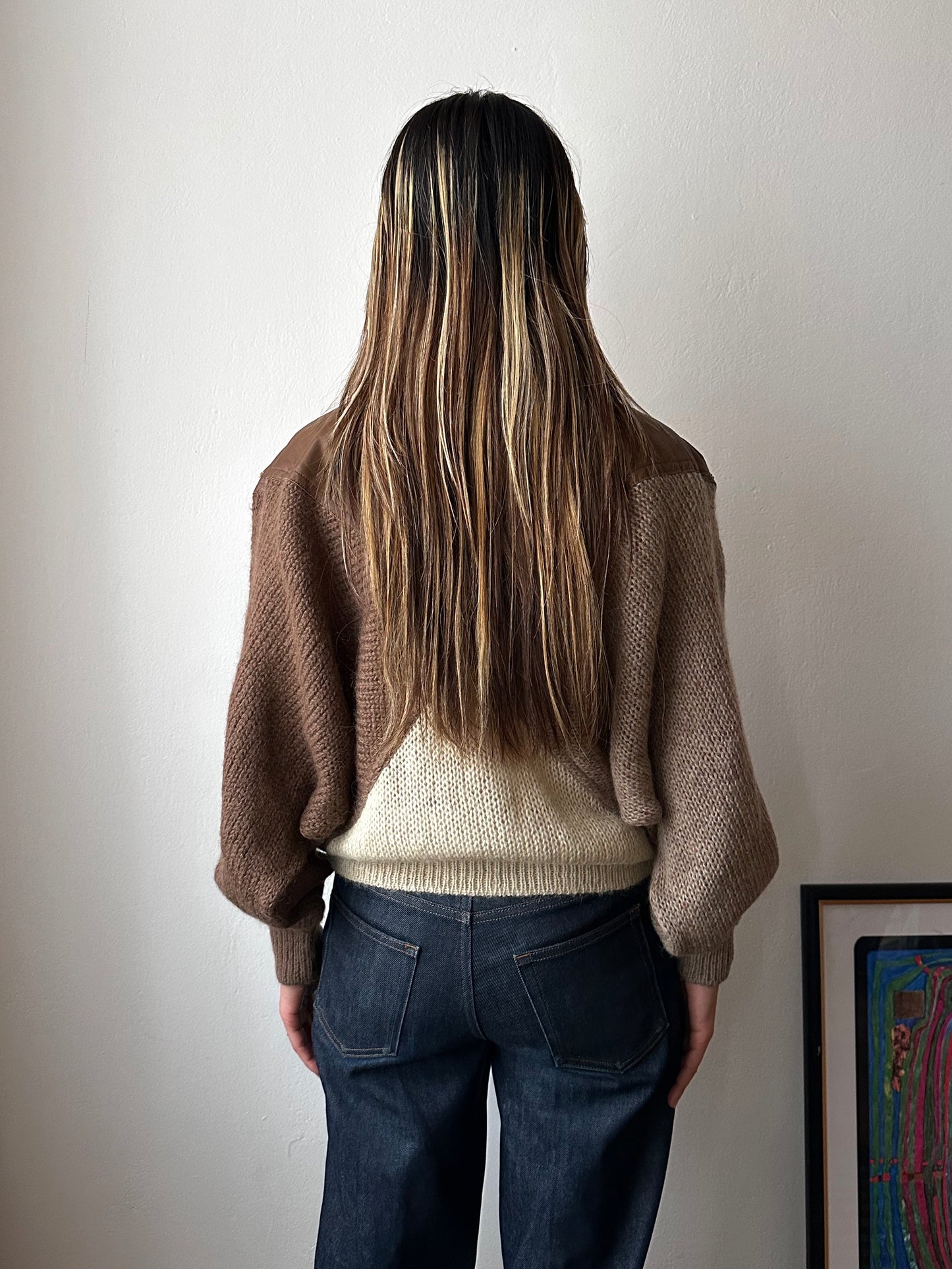 Late 1970s Iceberg × J.C. de Castelbajac wool jumper