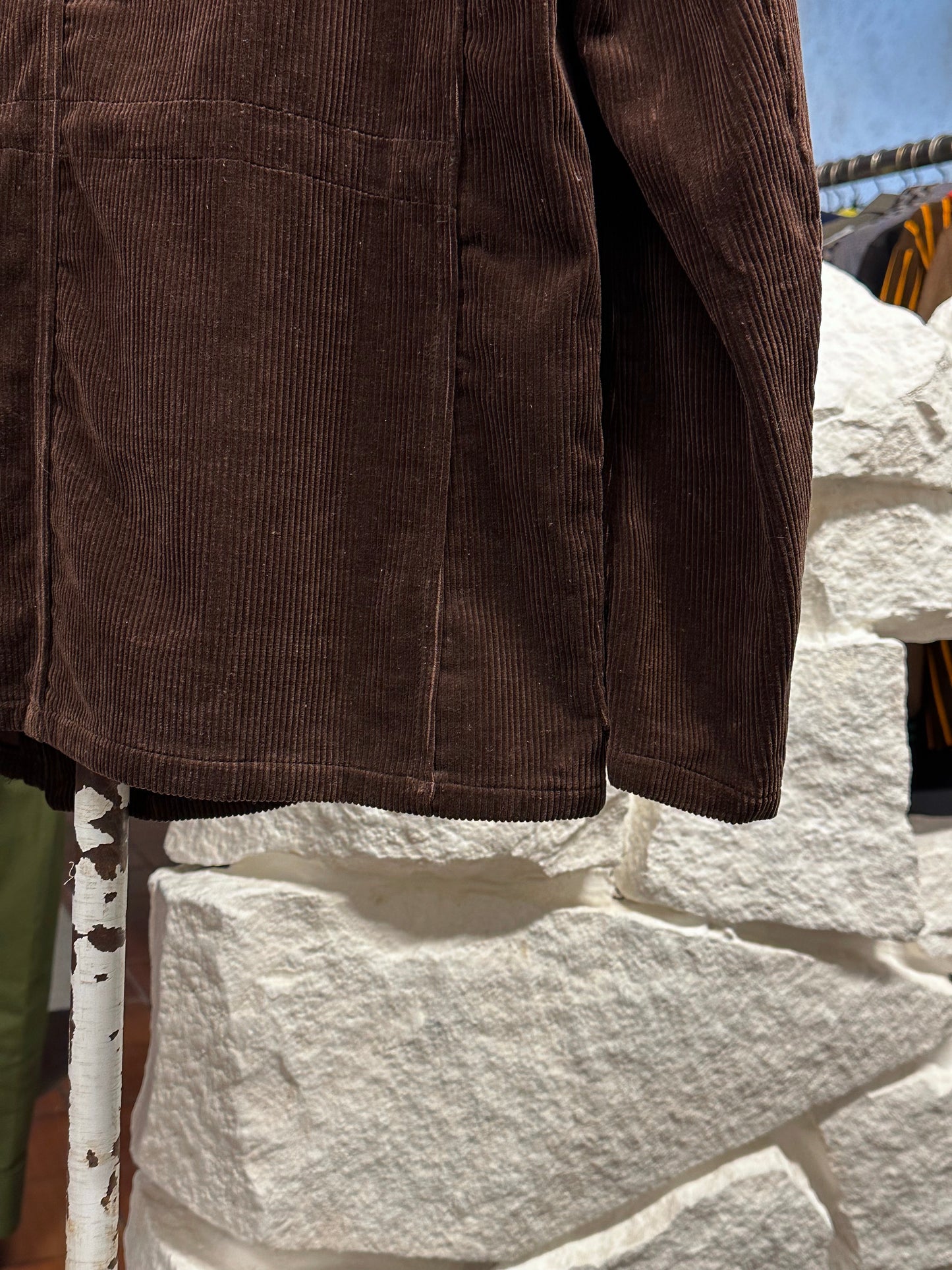 60's 60年代 Germany corduroy tailored jacket コーデュロイ Vintage ヴィンテージ ワーク ユーロワーク  ヨーロッパワーク ドイツワーク Toto Praha Prague Vintage store Vintage clothing 古着屋 古着 ユーロ古着 ヨーロッパ古着 Brown 茶色 