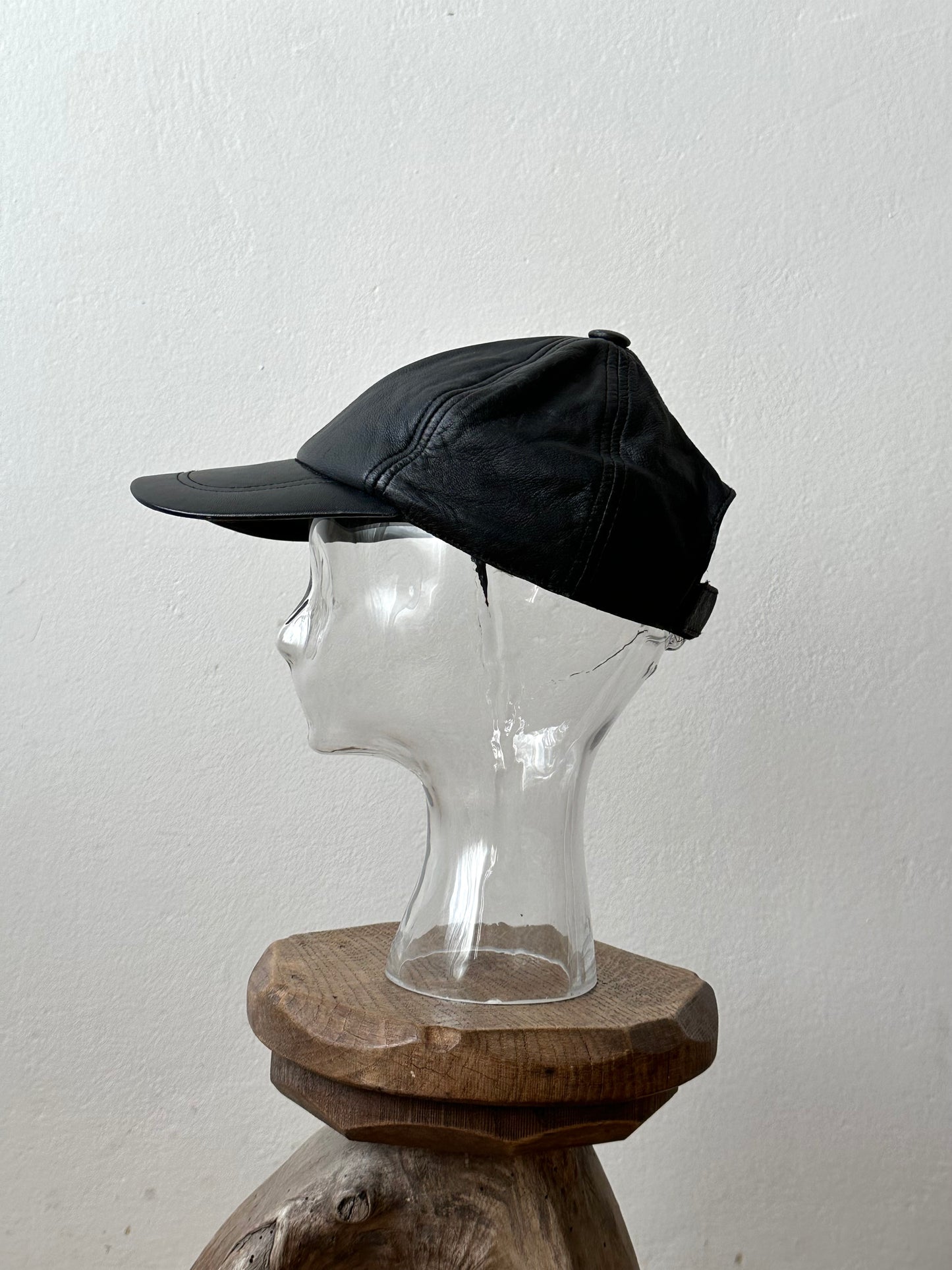 Black Leather cap