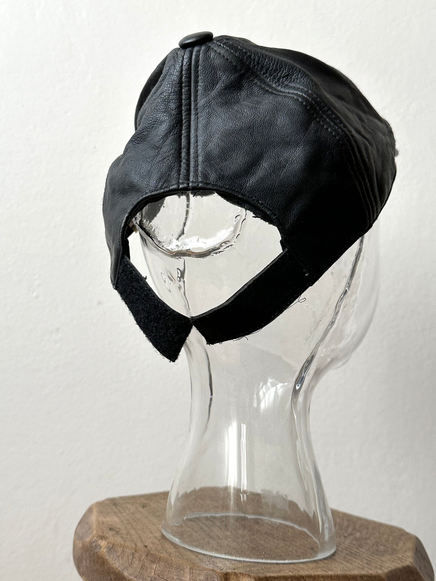 Black Leather cap
