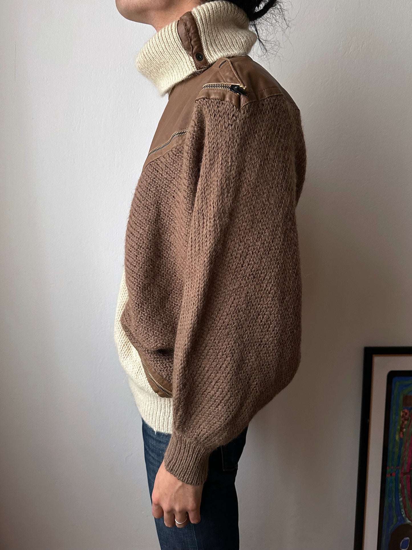 Late 1970s Iceberg × J.C. de Castelbajac wool jumper
