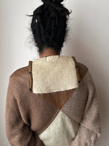 Late 1970s Iceberg × J.C. de Castelbajac wool jumper