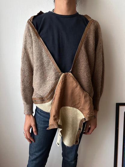Late 1970s Iceberg × J.C. de Castelbajac wool jumper