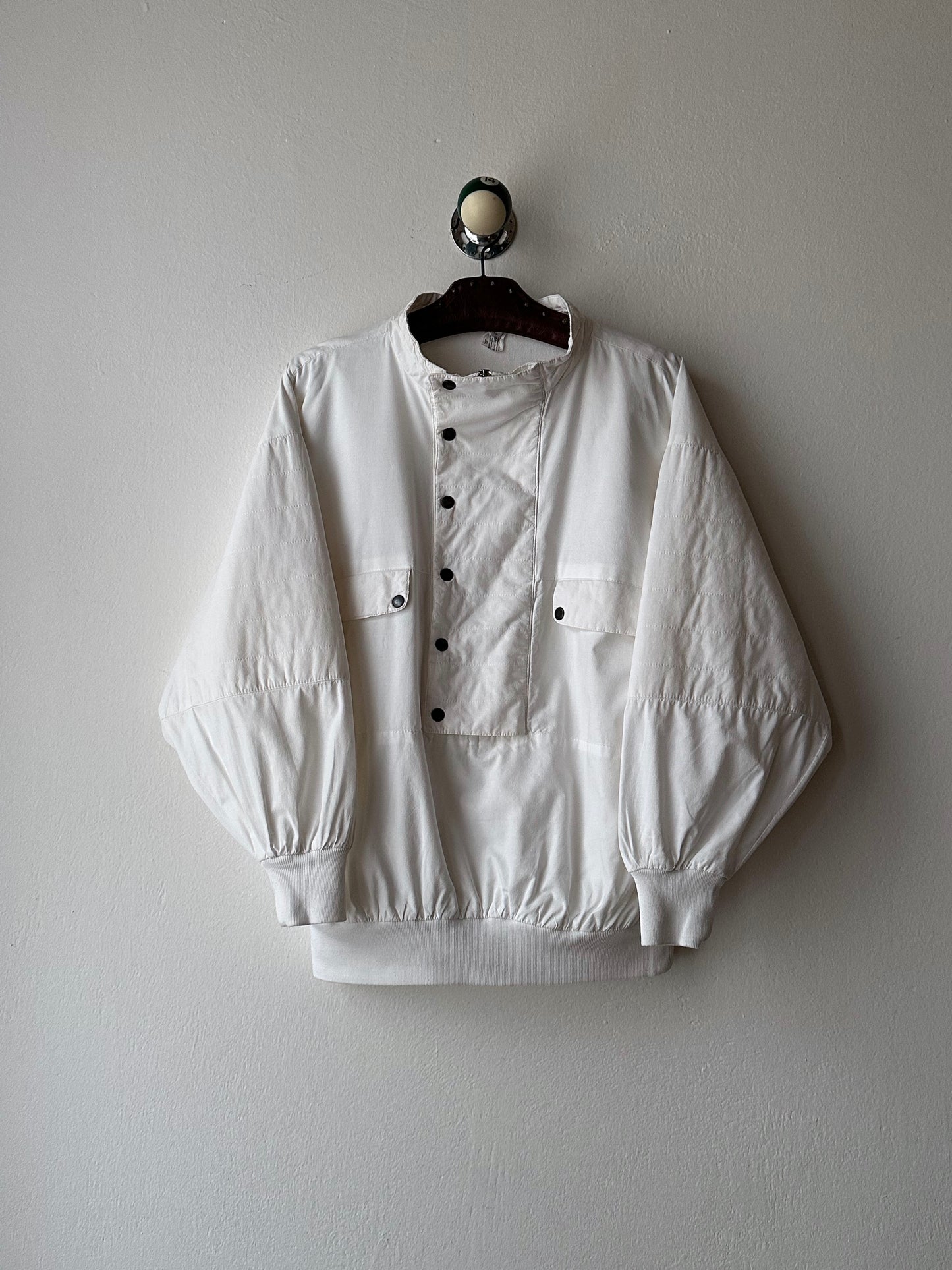 1980s Doubleface cotton pullover jacket
