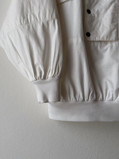 1980s Doubleface cotton pullover jacket