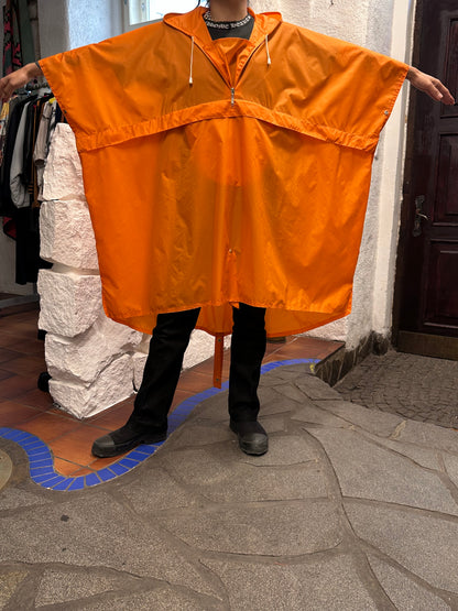 Vintage Nylon Poncho