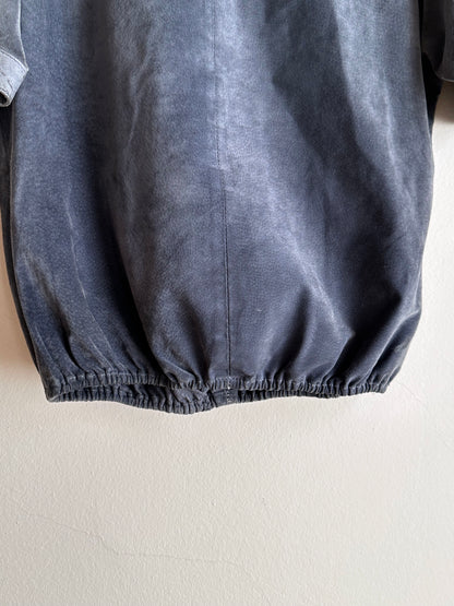 80's 90's Leather smock pullover vintage レザー スモック ヴィンテージ  プラハ  古着屋 Praha Prague vintage store ユーロ古着 ヨーロッパ古着