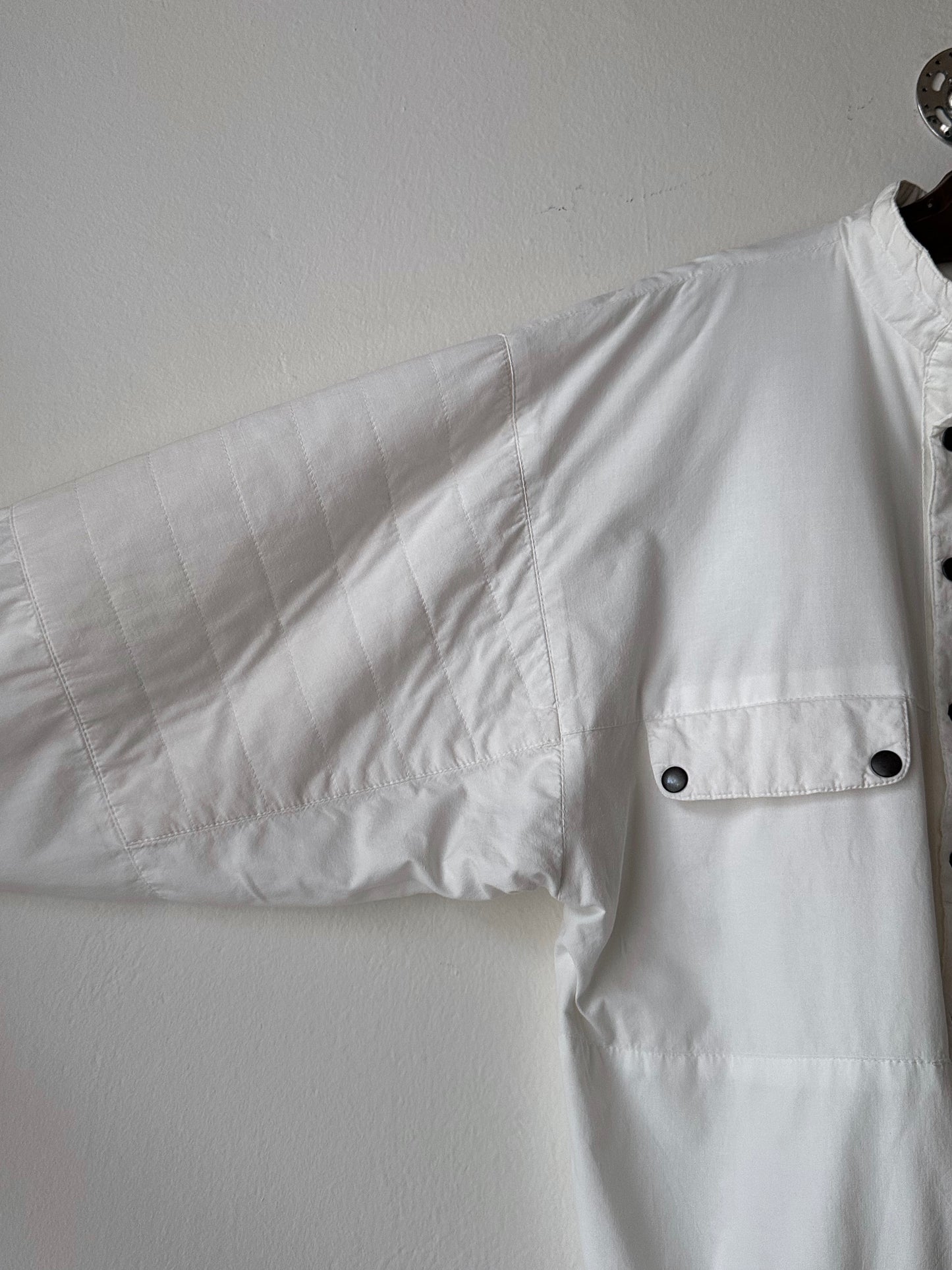 1980s Doubleface cotton pullover jacket