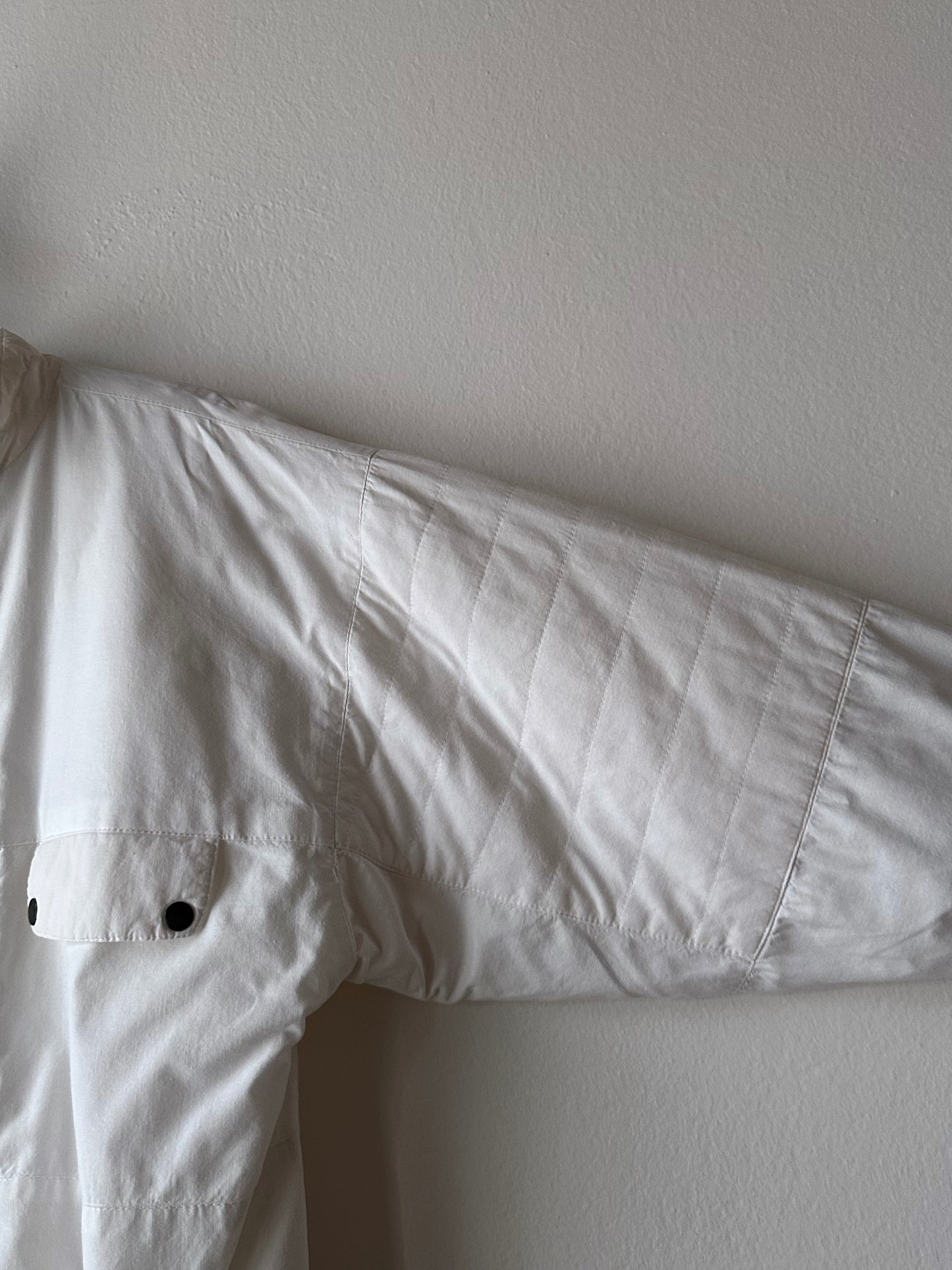 1980s Doubleface cotton pullover jacket