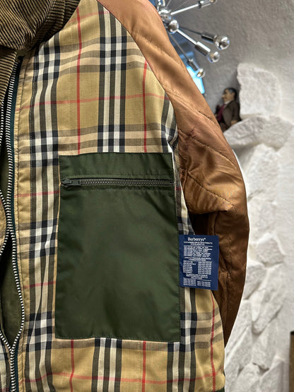 Burberrys Waxed Cotton Jacket 80's 90's 80年代 90年代 バーバリー Made in England イギリス製 Toto プラハ 古着屋 古着 Praha Prague Vintage store Vintage clothing イギリス古着 オイルドジャケット Rare レア 古着卸 フランス買い付け イギリス買い付け ユーロ古着 ヨーロッパ古着