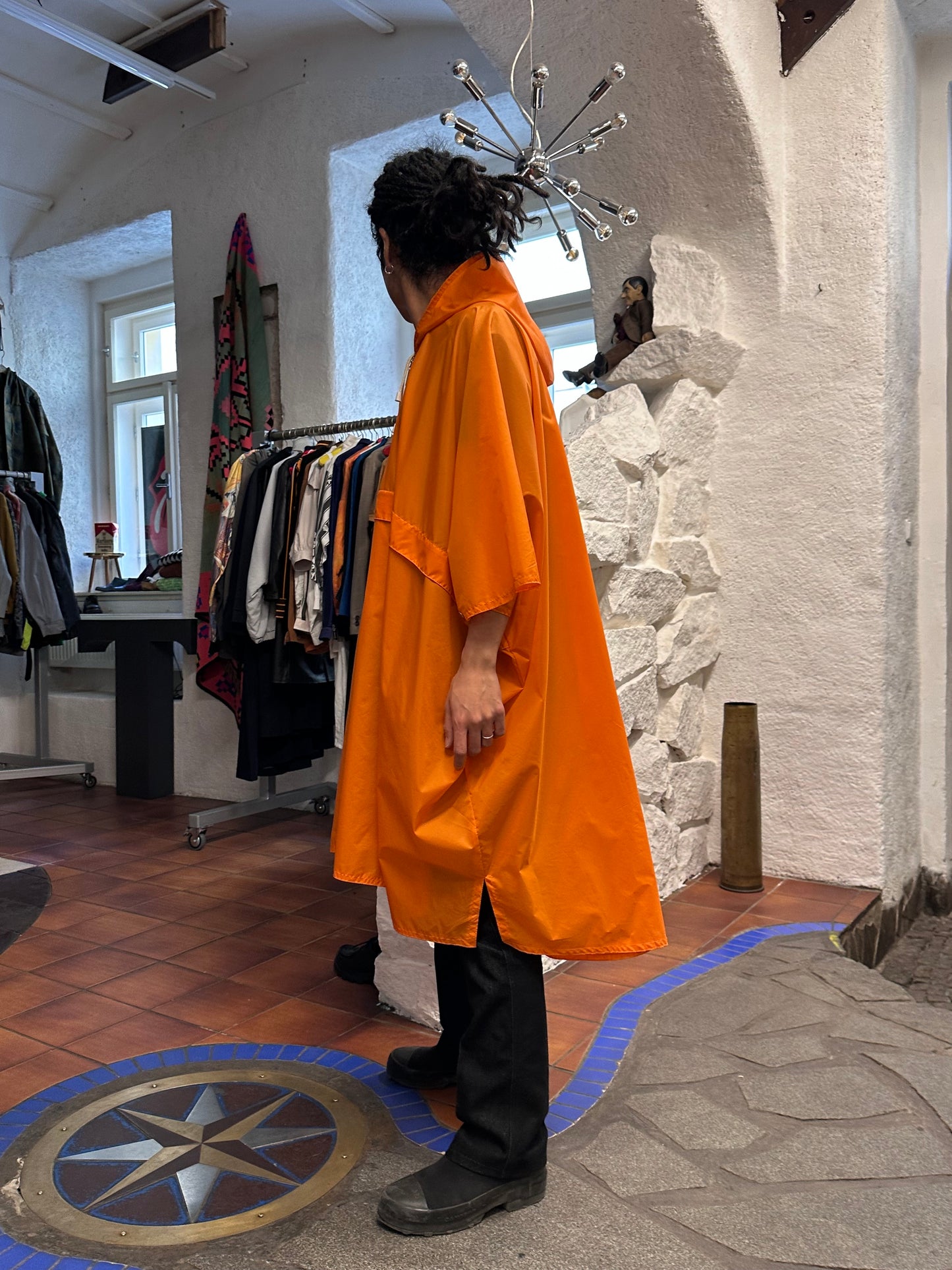 Vintage Nylon Poncho