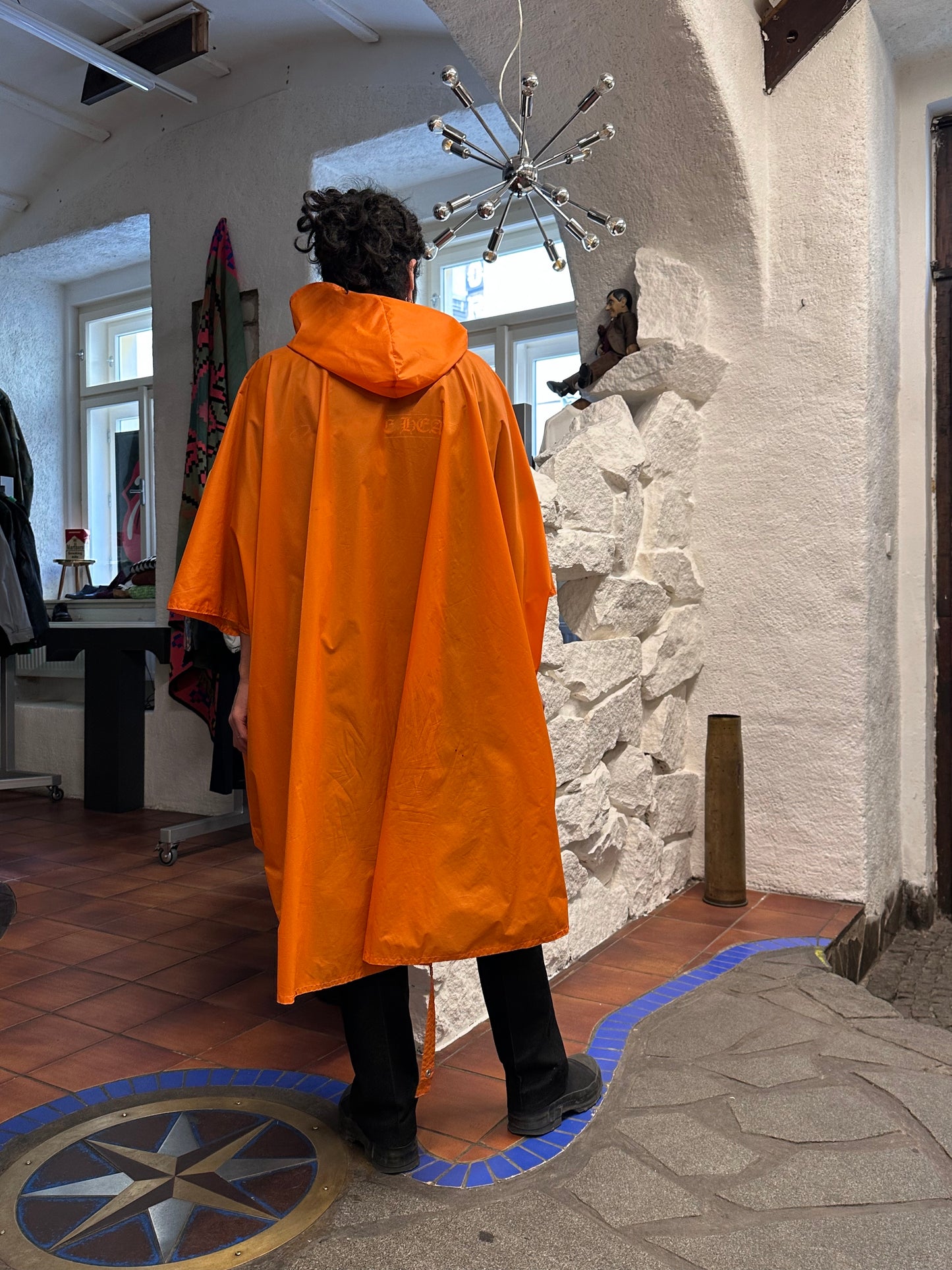 Vintage Nylon Poncho