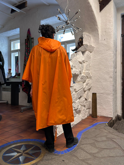 Vintage Nylon Poncho