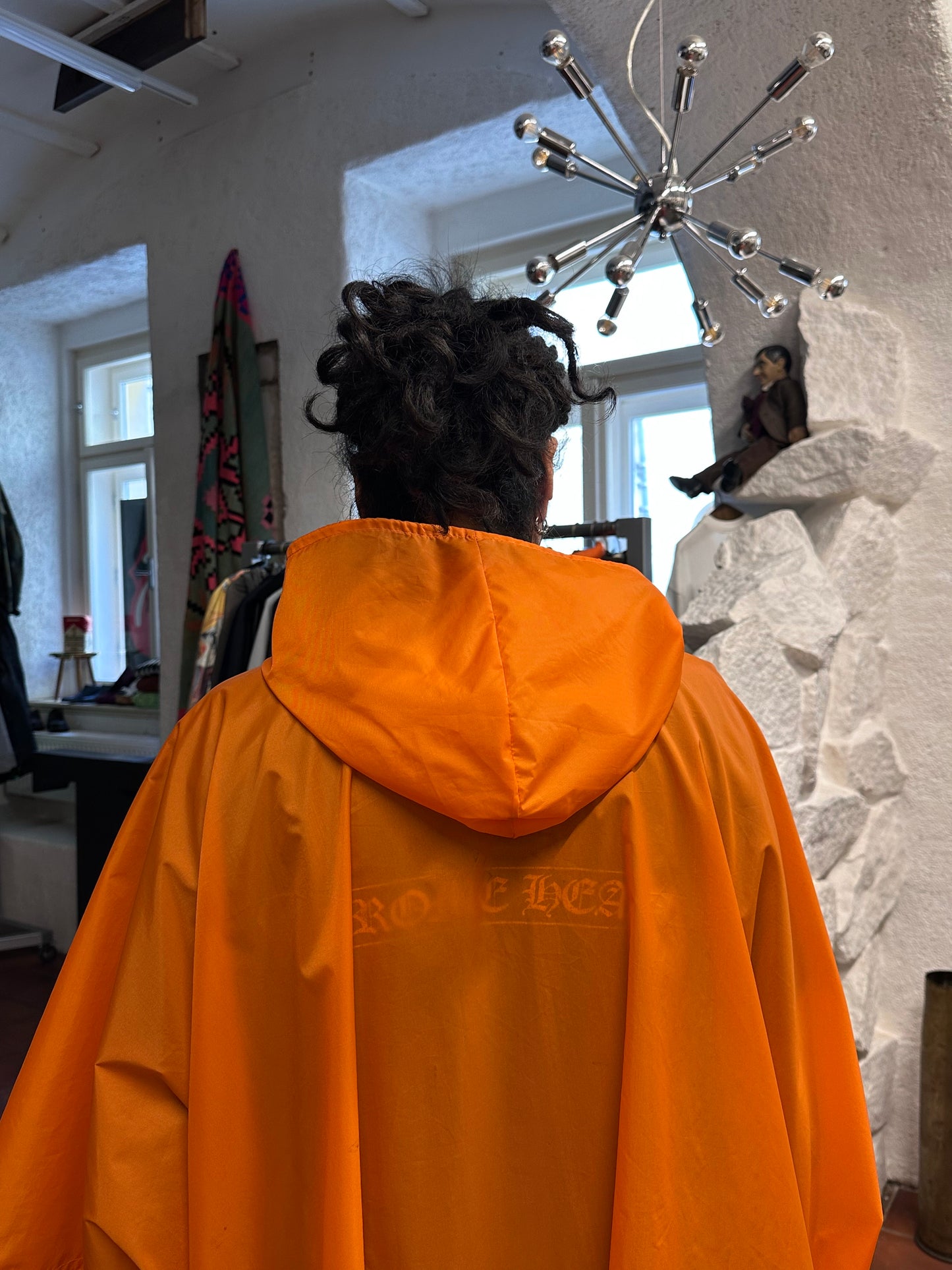 Vintage Nylon Poncho