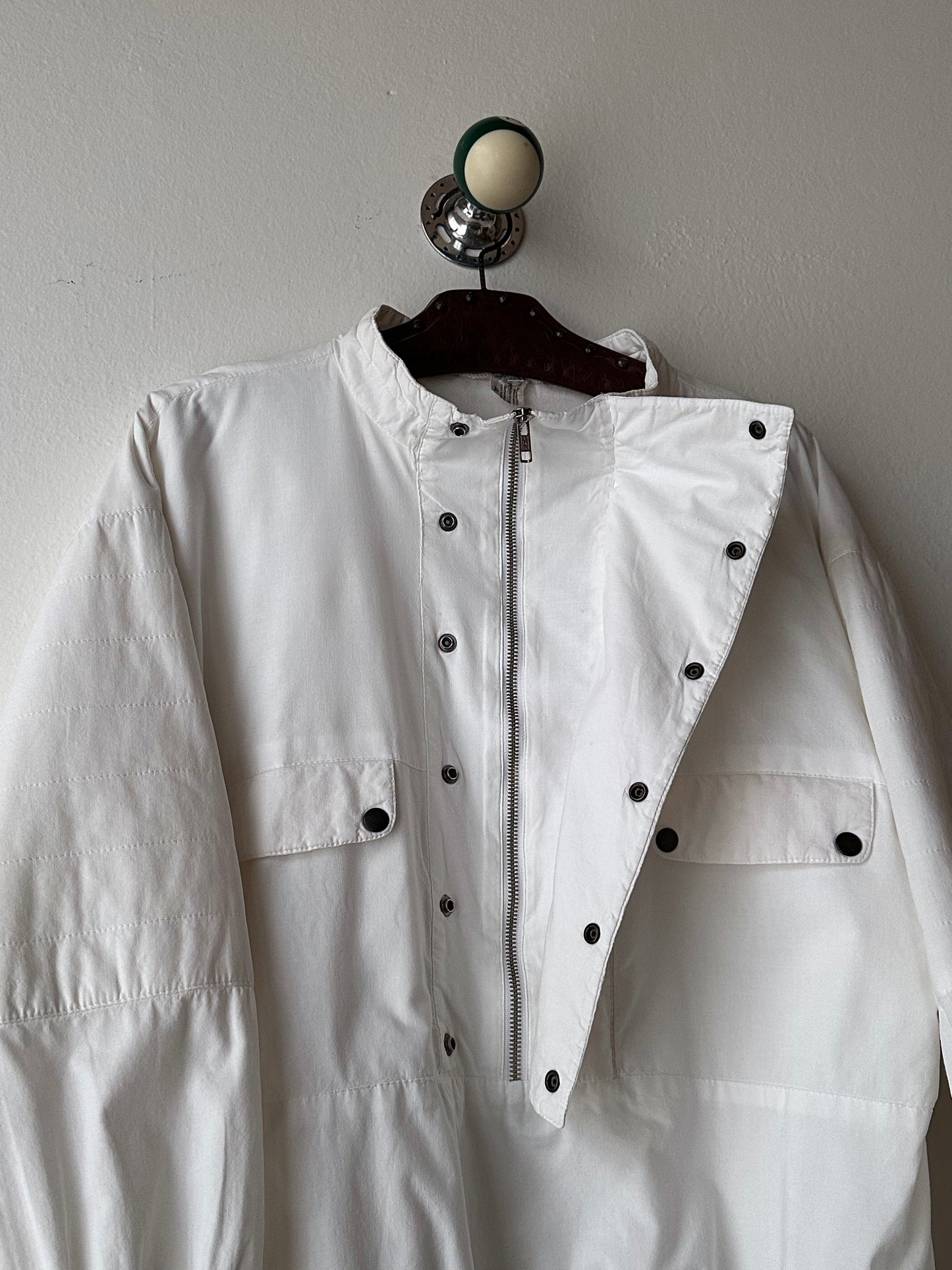 1980s Doubleface cotton pullover jacket