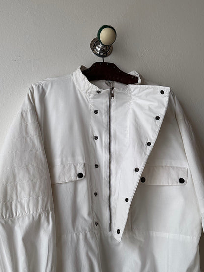 1980s Doubleface cotton pullover jacket