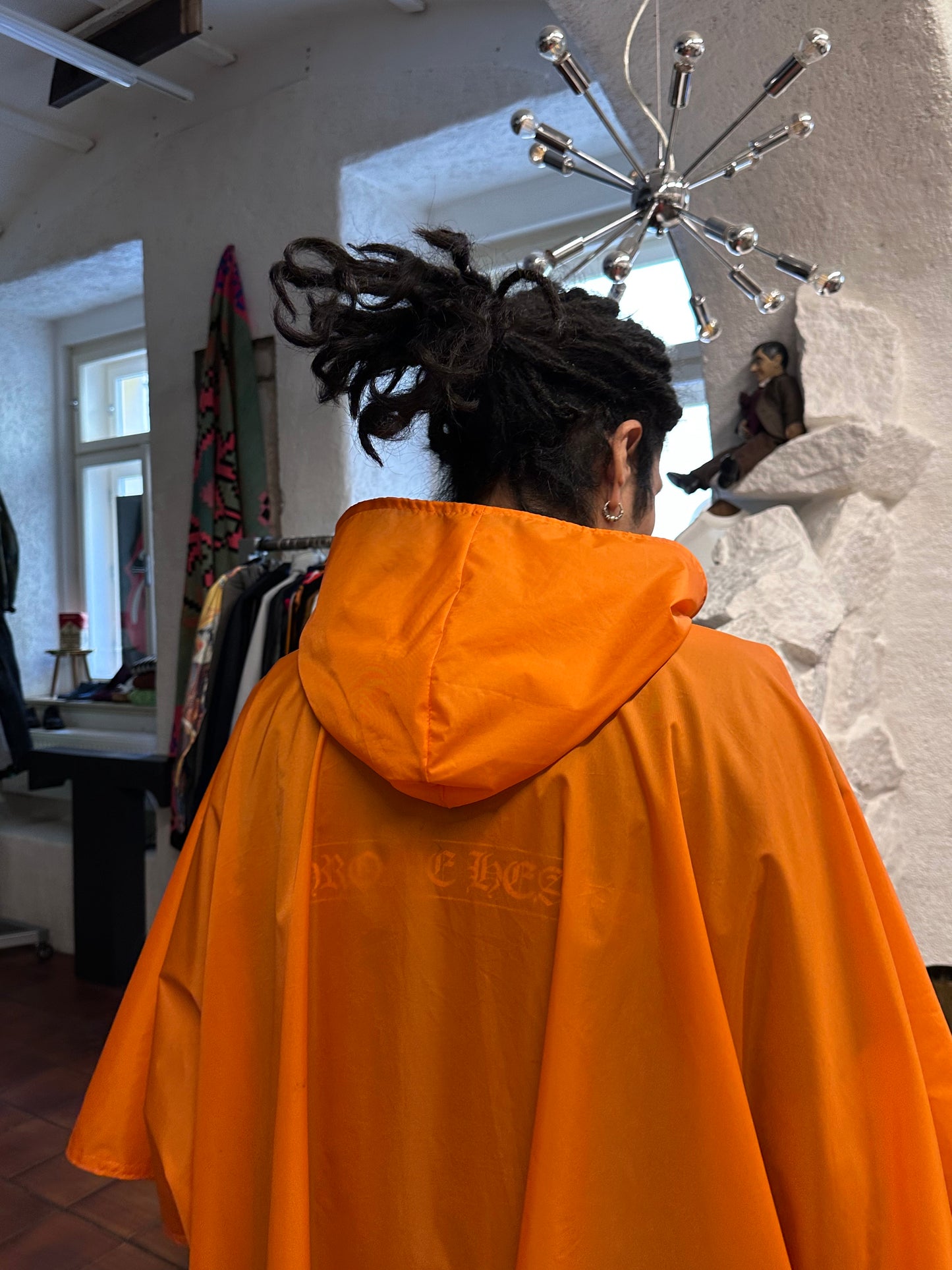 Vintage Nylon Poncho