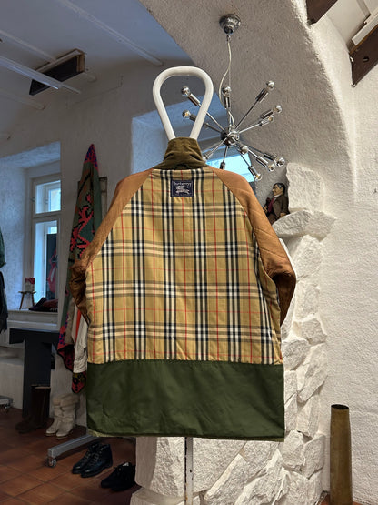 Burberrys Waxed Cotton Jacket 80's 90's 80年代 90年代 バーバリー Made in England イギリス製 Toto プラハ 古着屋 古着 Praha Prague Vintage store Vintage clothing イギリス古着 オイルドジャケット Rare レア 古着卸 フランス買い付け イギリス買い付け ユーロ古着 ヨーロッパ古着