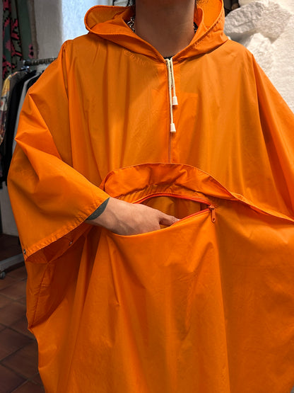Vintage Nylon Poncho
