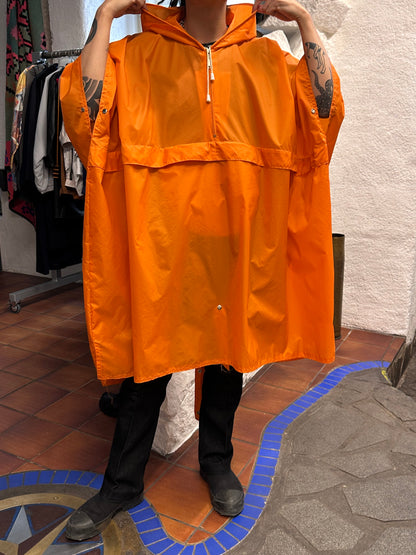 Vintage Nylon Poncho
