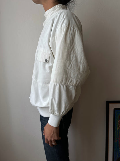 1980s Doubleface cotton pullover jacket