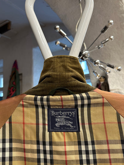 Burberrys Waxed Cotton Jacket 80's 90's 80年代 90年代 バーバリー Made in England イギリス製 Toto プラハ 古着屋 古着 Praha Prague Vintage store Vintage clothing イギリス古着 オイルドジャケット Rare レア 古着卸 フランス買い付け イギリス買い付け ユーロ古着 ヨーロッパ古着