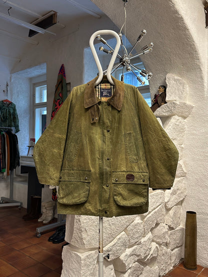 Burberrys Waxed Cotton Jacket 80's 90's 80年代 90年代 バーバリー Made in England イギリス製 Toto プラハ 古着屋 古着 Praha Prague Vintage store Vintage clothing イギリス古着 オイルドジャケット Rare レア 古着卸 フランス買い付け イギリス買い付け ユーロ古着 ヨーロッパ古着