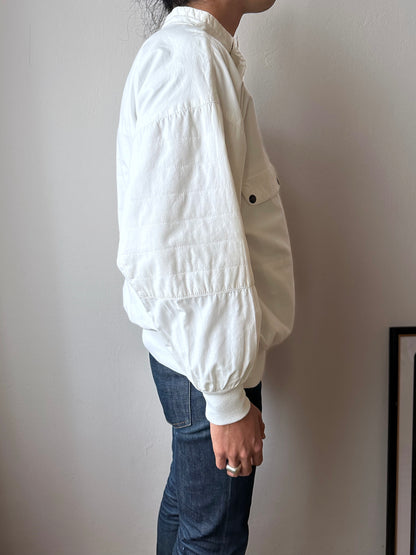 1980s Doubleface cotton pullover jacket