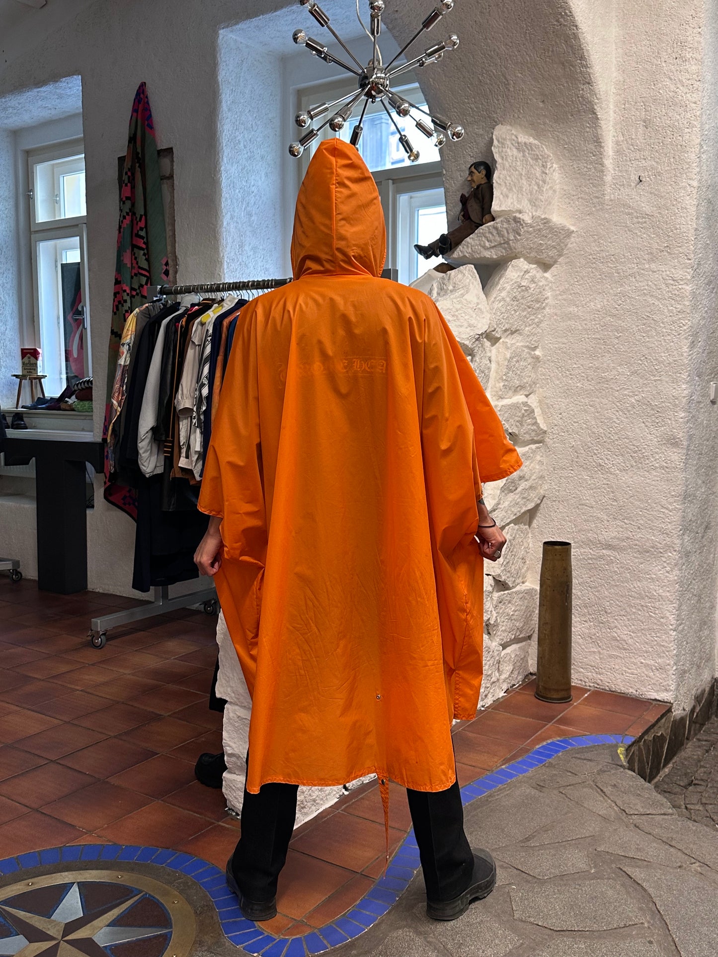 Vintage Nylon Poncho