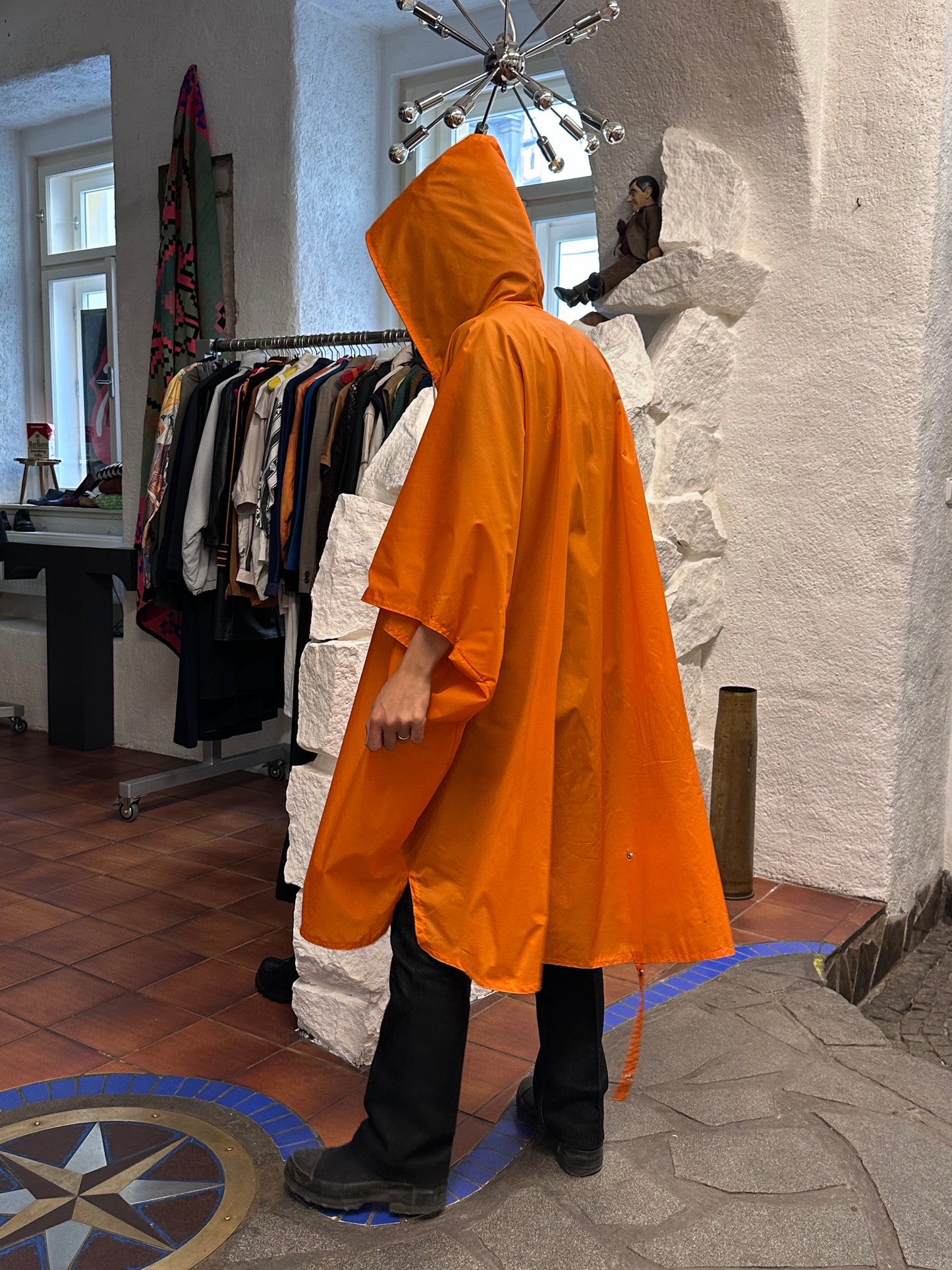 Vintage Nylon Poncho