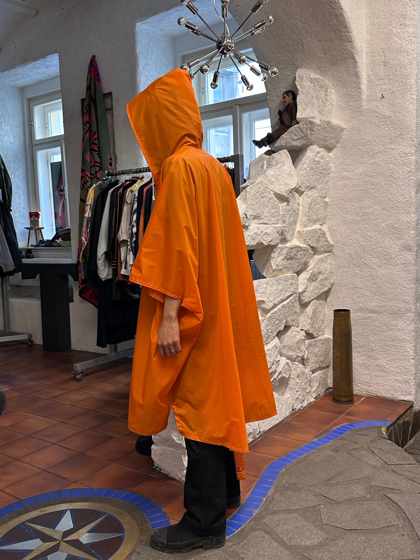 Vintage Nylon Poncho