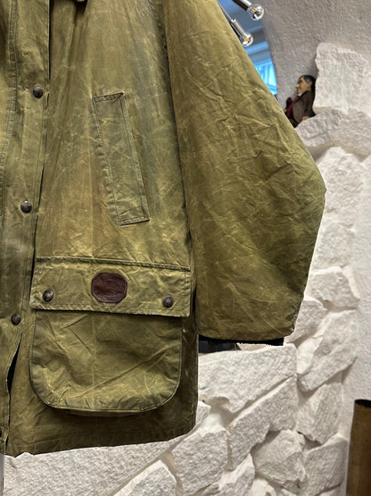 Burberrys Waxed Cotton Jacket 80's 90's 80年代 90年代 バーバリー Made in England イギリス製 Toto プラハ 古着屋 古着 Praha Prague Vintage store Vintage clothing イギリス古着 オイルドジャケット Rare レア 古着卸 フランス買い付け イギリス買い付け ユーロ古着 ヨーロッパ古着