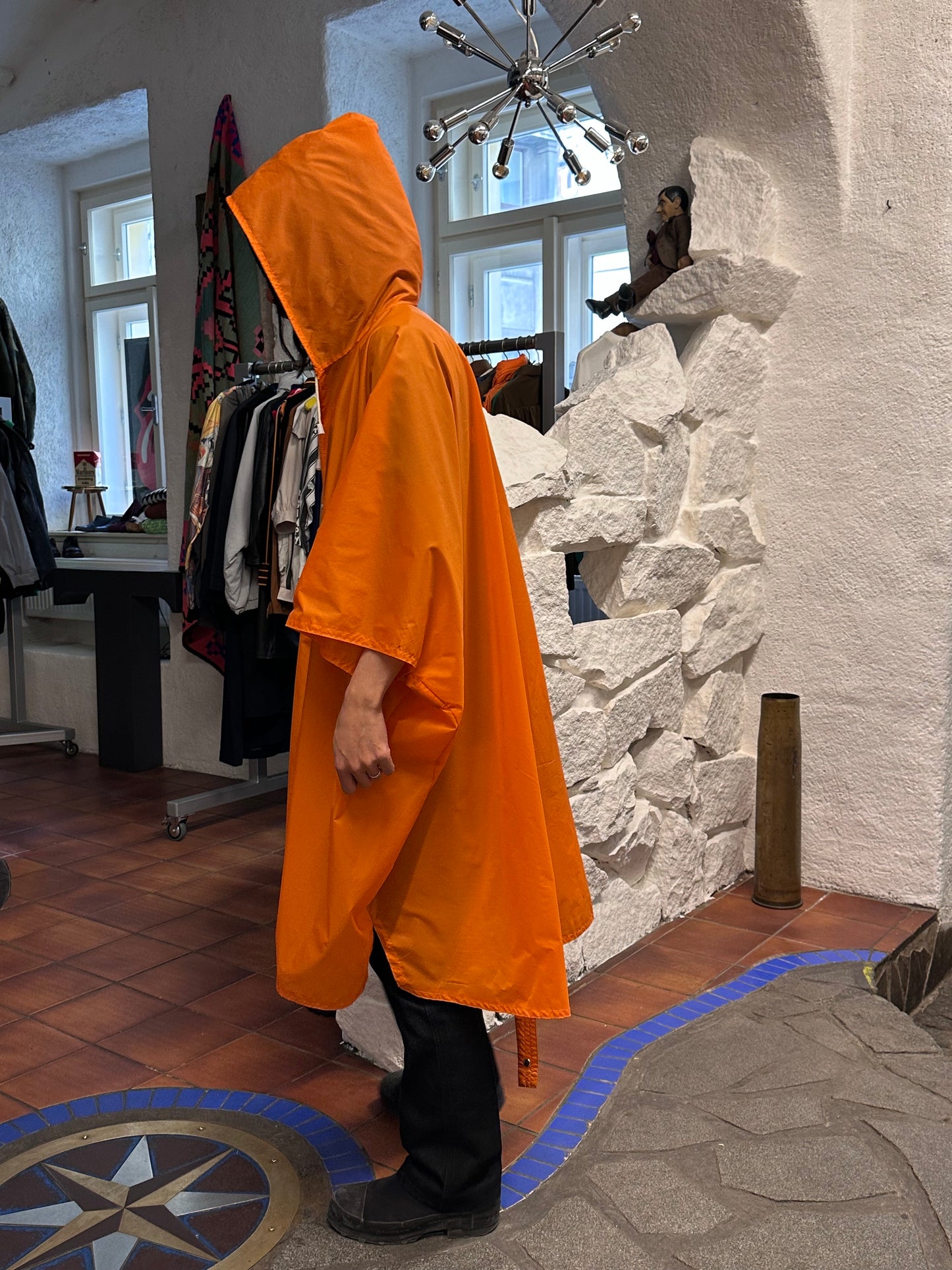 Vintage Nylon Poncho