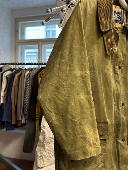 Burberrys Waxed Cotton Jacket 80's 90's 80年代 90年代 バーバリー Made in England イギリス製 Toto プラハ 古着屋 古着 Praha Prague Vintage store Vintage clothing イギリス古着 オイルドジャケット Rare レア 古着卸 フランス買い付け イギリス買い付け ユーロ古着 ヨーロッパ古着