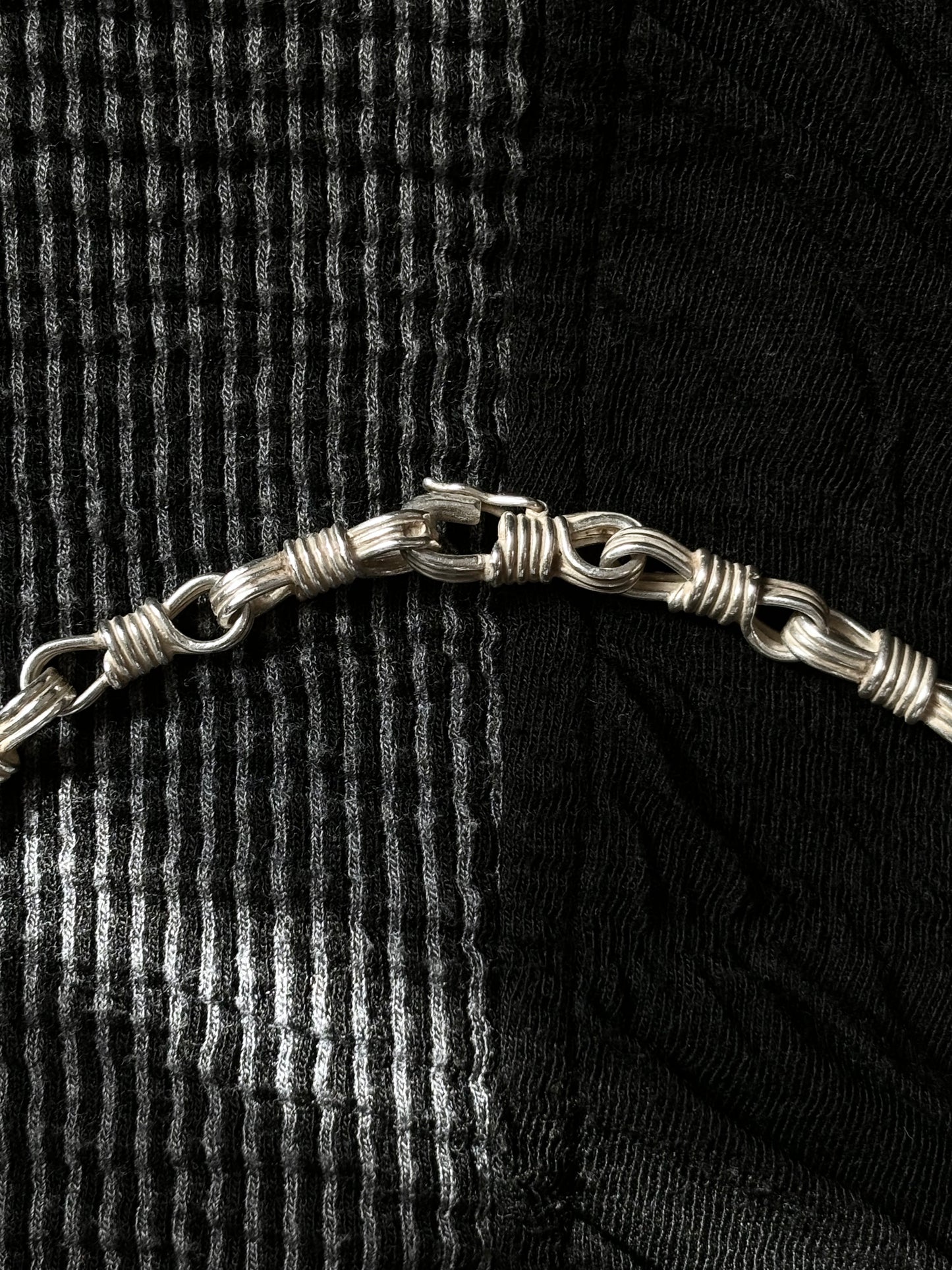 Jean Paul Gaultier coil necklace