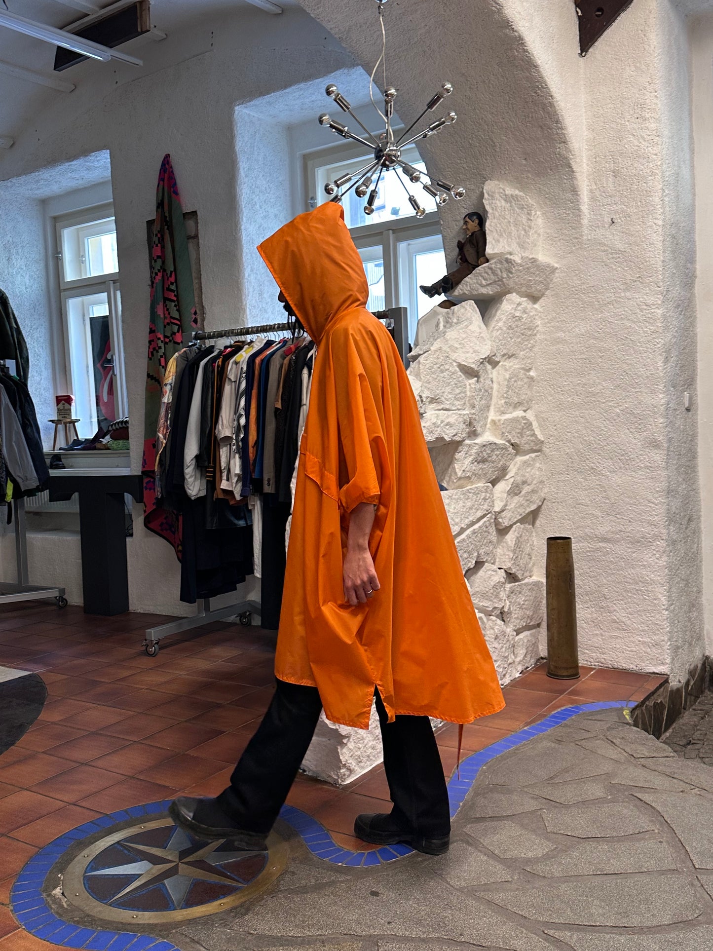 Vintage Nylon Poncho