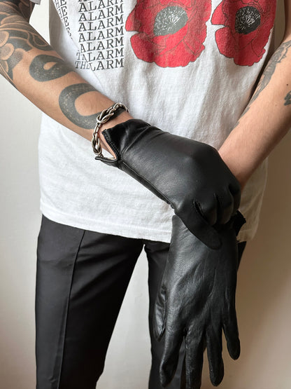 silver knot braceclet