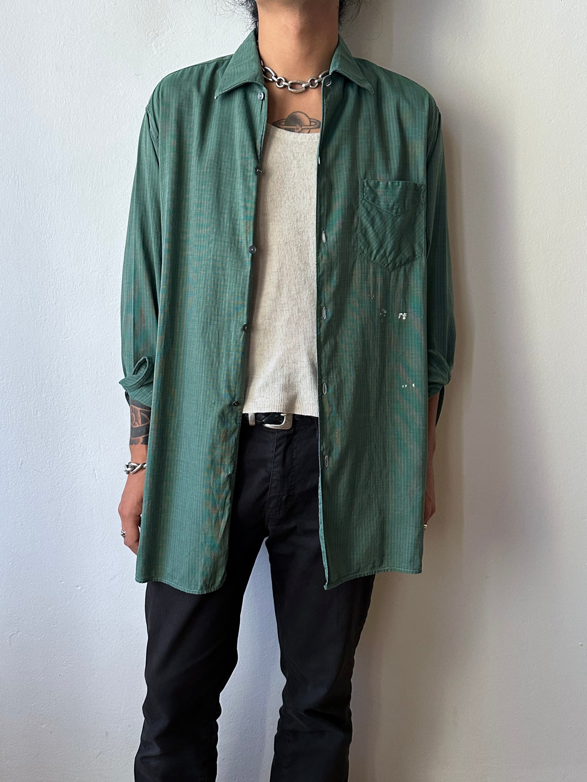 1960-70s Cotton shirt