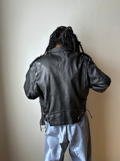 1980s Leather Riders jacket