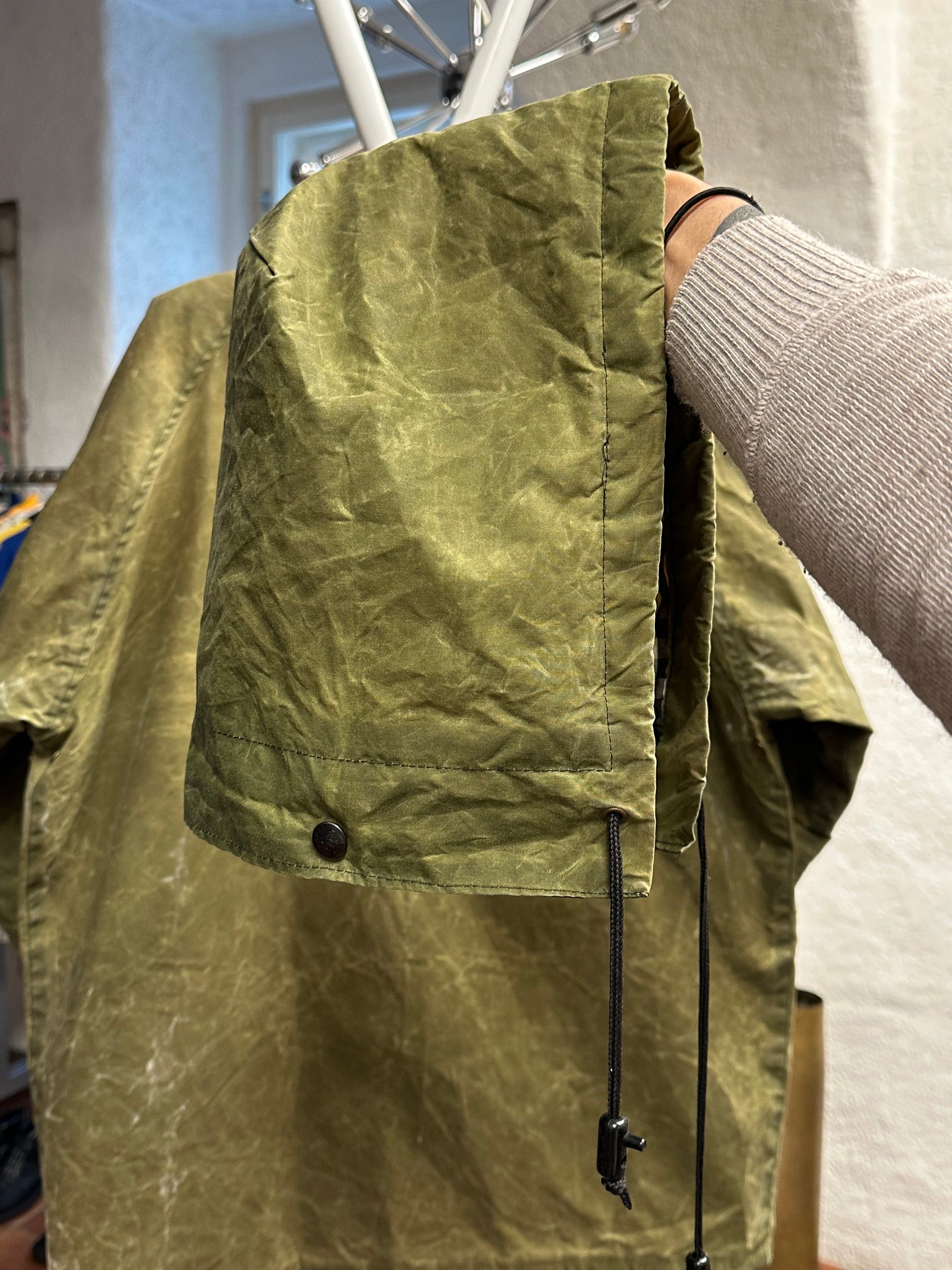 Burberrys Waxed Cotton Jacket 80's 90's 80年代 90年代 バーバリー Made in England イギリス製 Toto プラハ 古着屋 古着 Praha Prague Vintage store Vintage clothing イギリス古着 オイルドジャケット Rare レア 古着卸 フランス買い付け イギリス買い付け ユーロ古着 ヨーロッパ古着