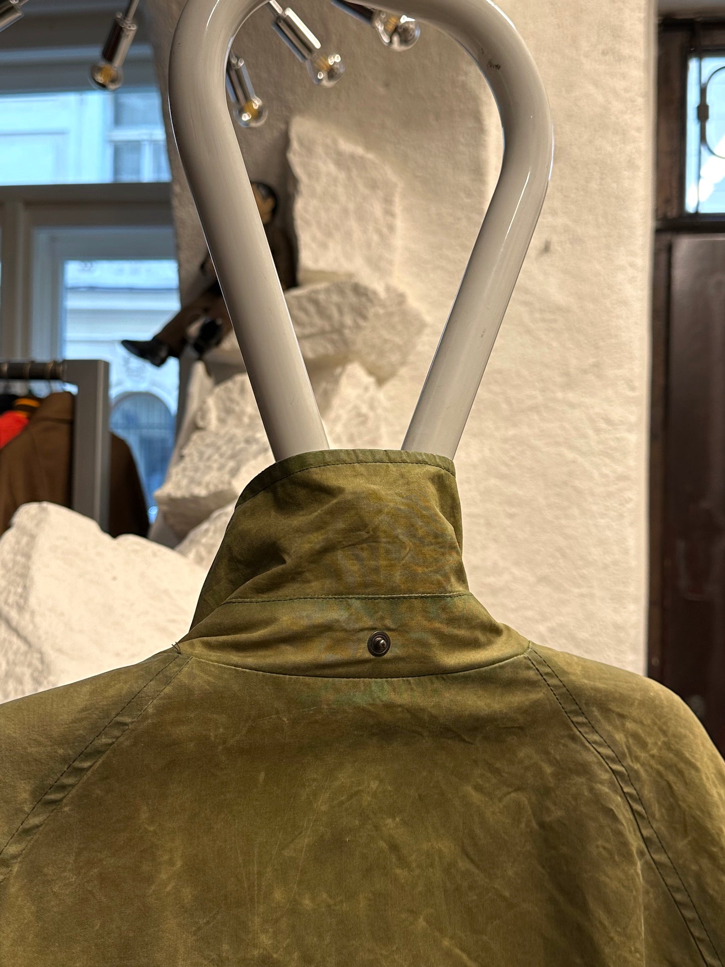 Burberrys Waxed Cotton Jacket 80's 90's 80年代 90年代 バーバリー Made in England イギリス製 Toto プラハ 古着屋 古着 Praha Prague Vintage store Vintage clothing イギリス古着 オイルドジャケット Rare レア 古着卸 フランス買い付け イギリス買い付け ユーロ古着 ヨーロッパ古着