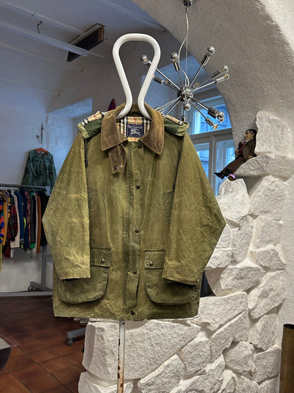 Burberrys Waxed Cotton Jacket 80's 90's 80年代 90年代 バーバリー Made in England イギリス製 Toto プラハ 古着屋 古着 Praha Prague Vintage store Vintage clothing イギリス古着 オイルドジャケット Rare レア 古着卸 フランス買い付け イギリス買い付け ユーロ古着 ヨーロッパ古着