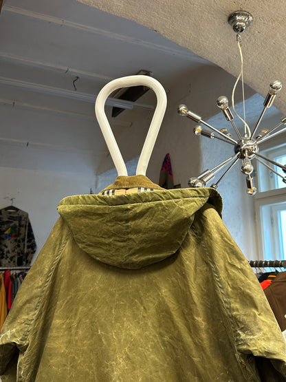 Burberrys Waxed Cotton Jacket 80's 90's 80年代 90年代 バーバリー Made in England イギリス製 Toto プラハ 古着屋 古着 Praha Prague Vintage store Vintage clothing イギリス古着 オイルドジャケット Rare レア 古着卸 フランス買い付け イギリス買い付け ユーロ古着 ヨーロッパ古着