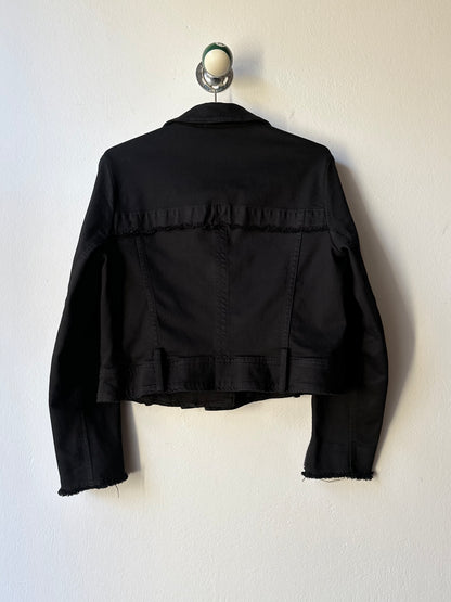 HELMUT LANG cotton biker jacket made in USA