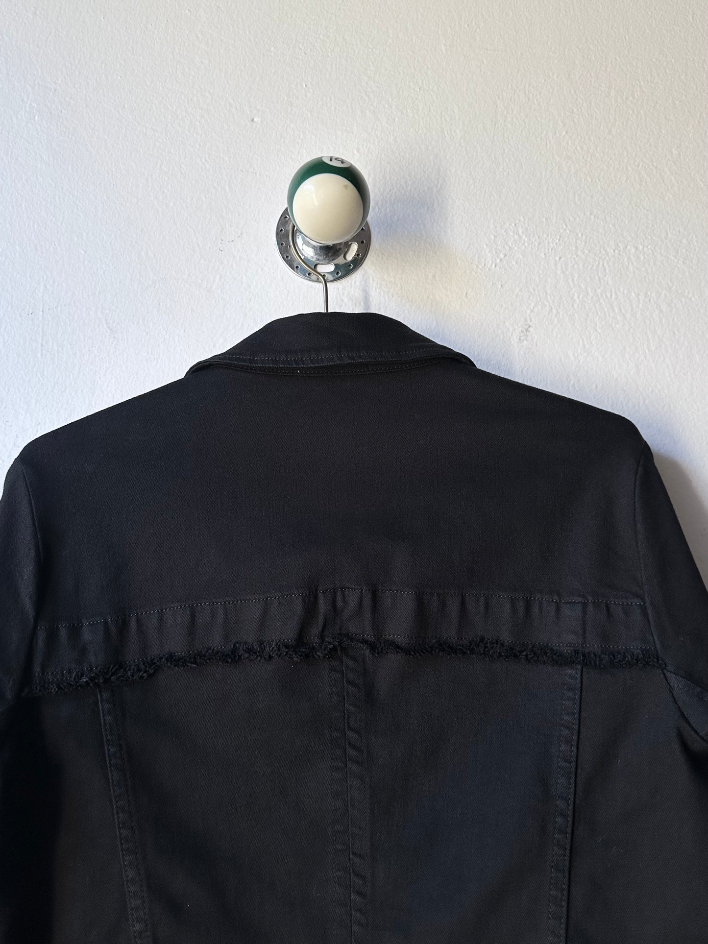 HELMUT LANG cotton biker jacket made in USA