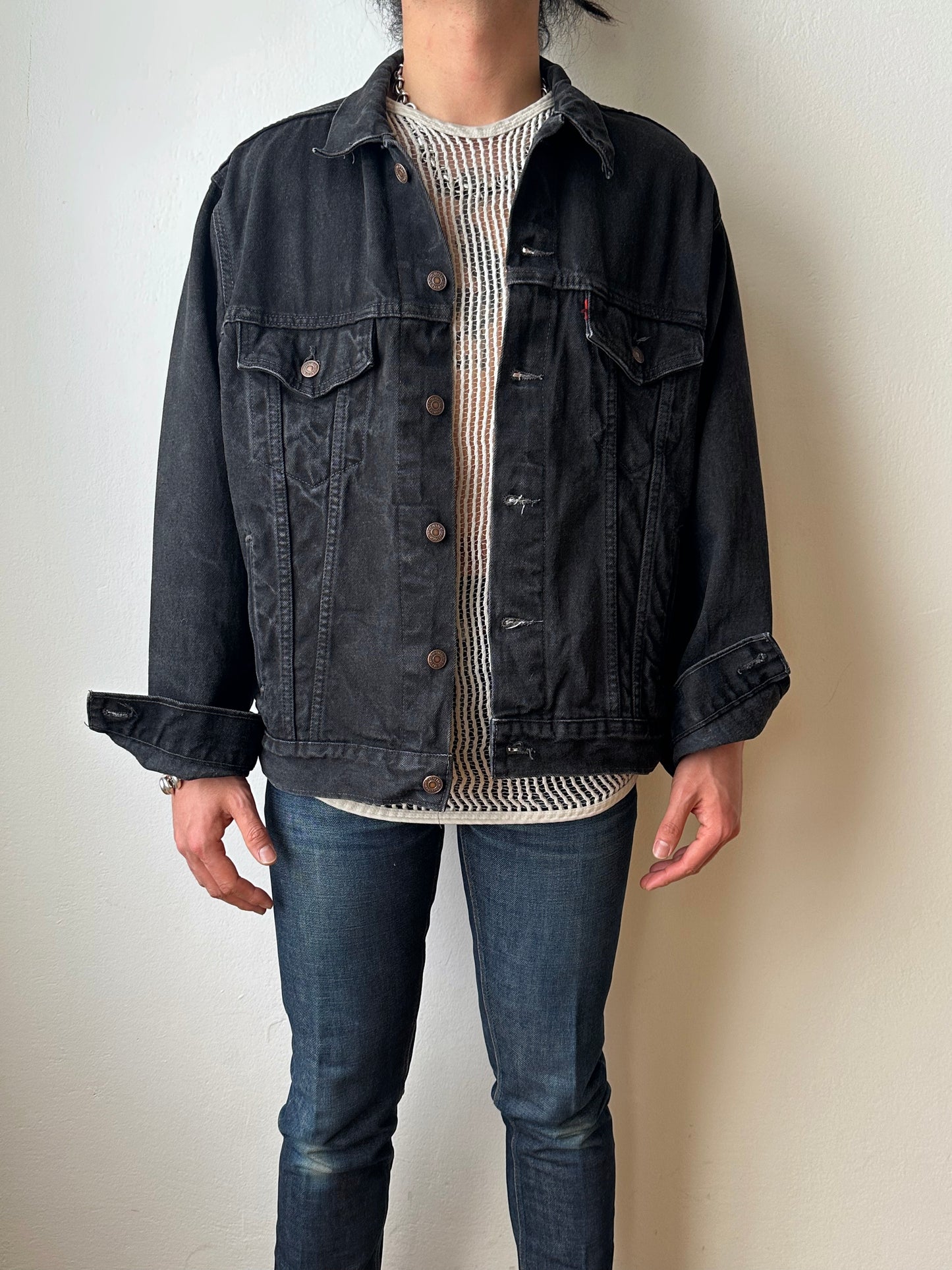 1990s Levi’s Black denim jacket