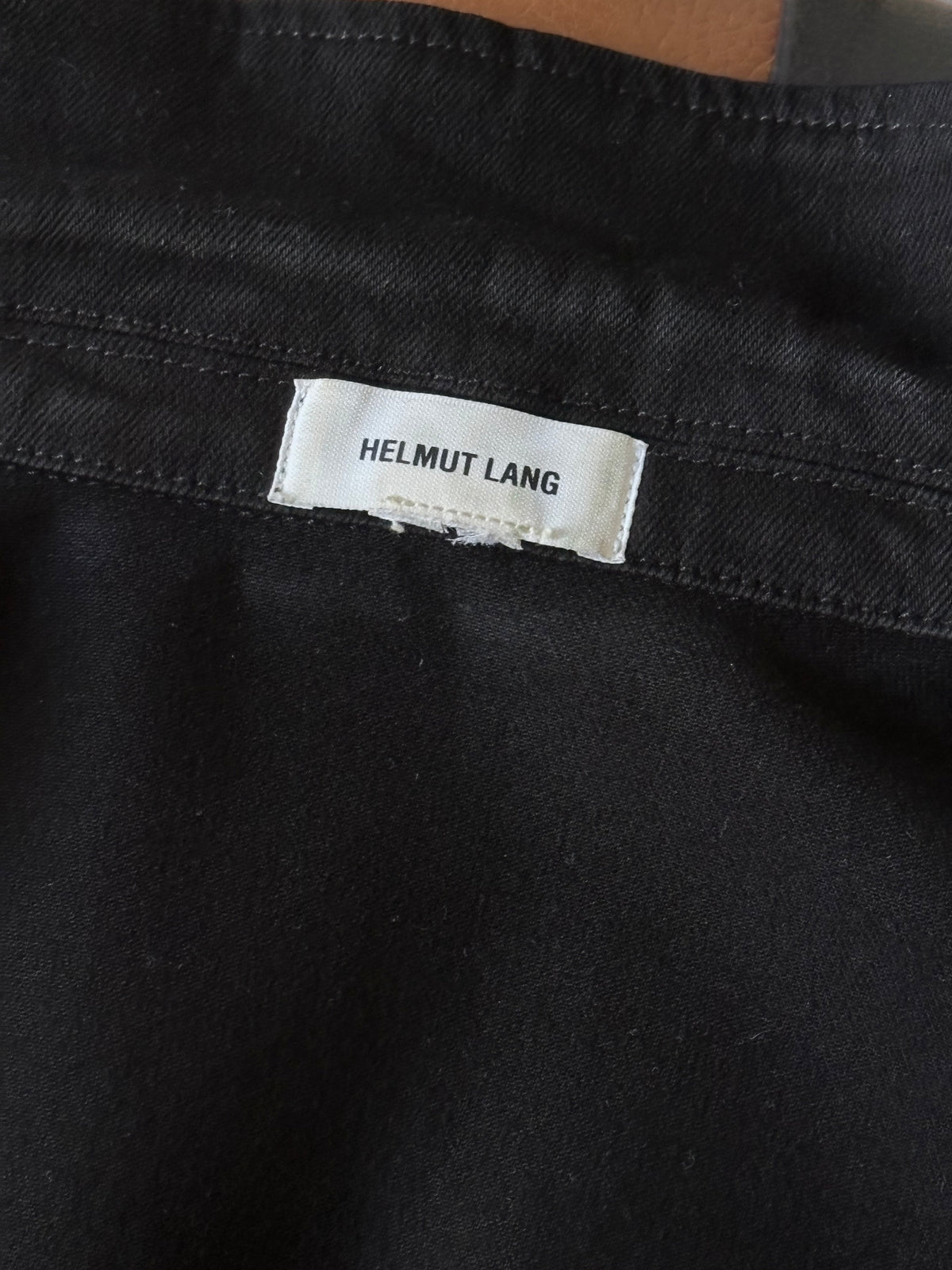 HELMUT LANG cotton biker jacket made in USA