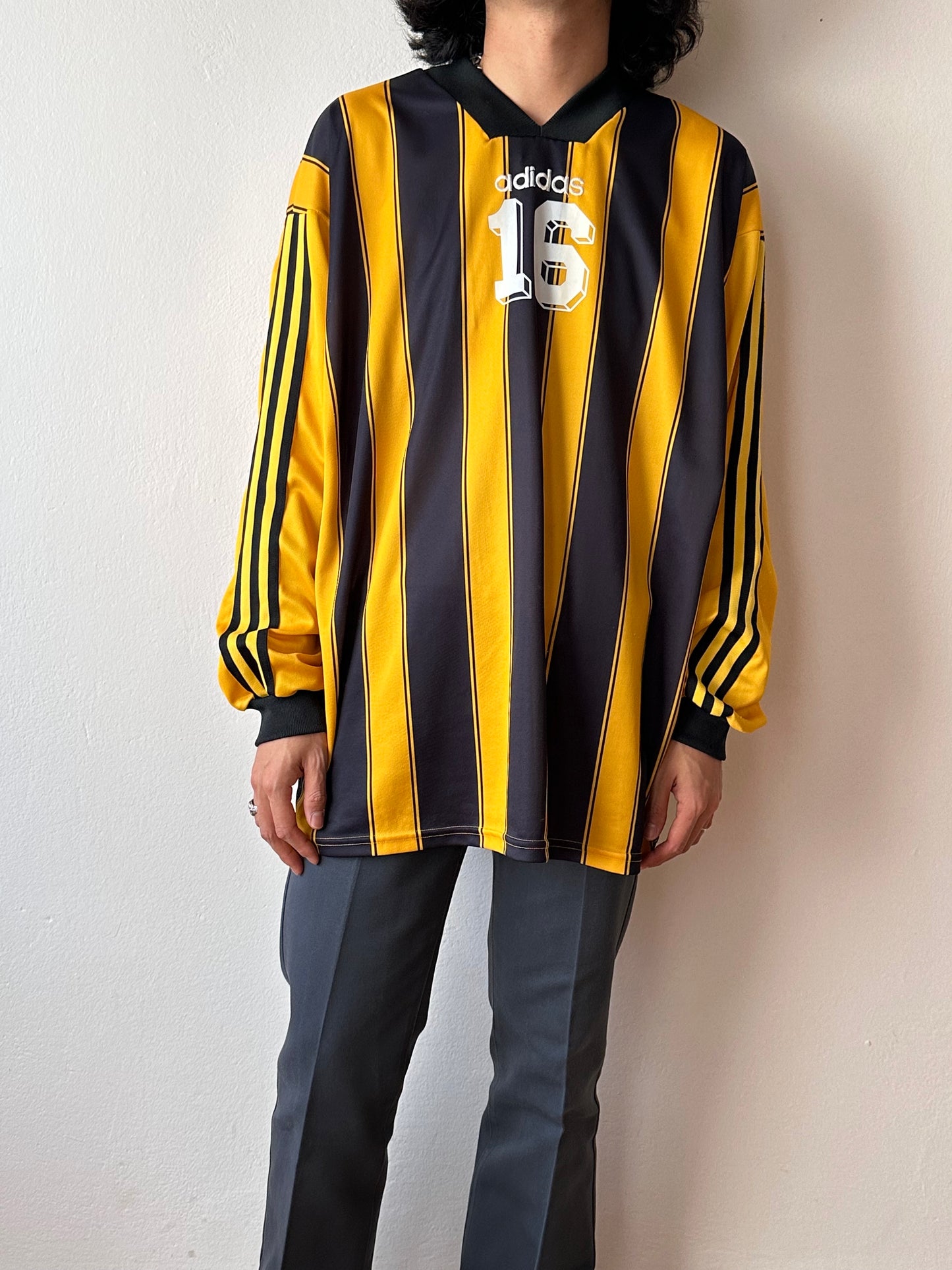 90's Adidas Football shirt Game shirt vintage England Praha Vintage store Prague Vintage store アディダス ゲームシャツ サッカーシャツ ユーロ古着 ヨーロッパ古着