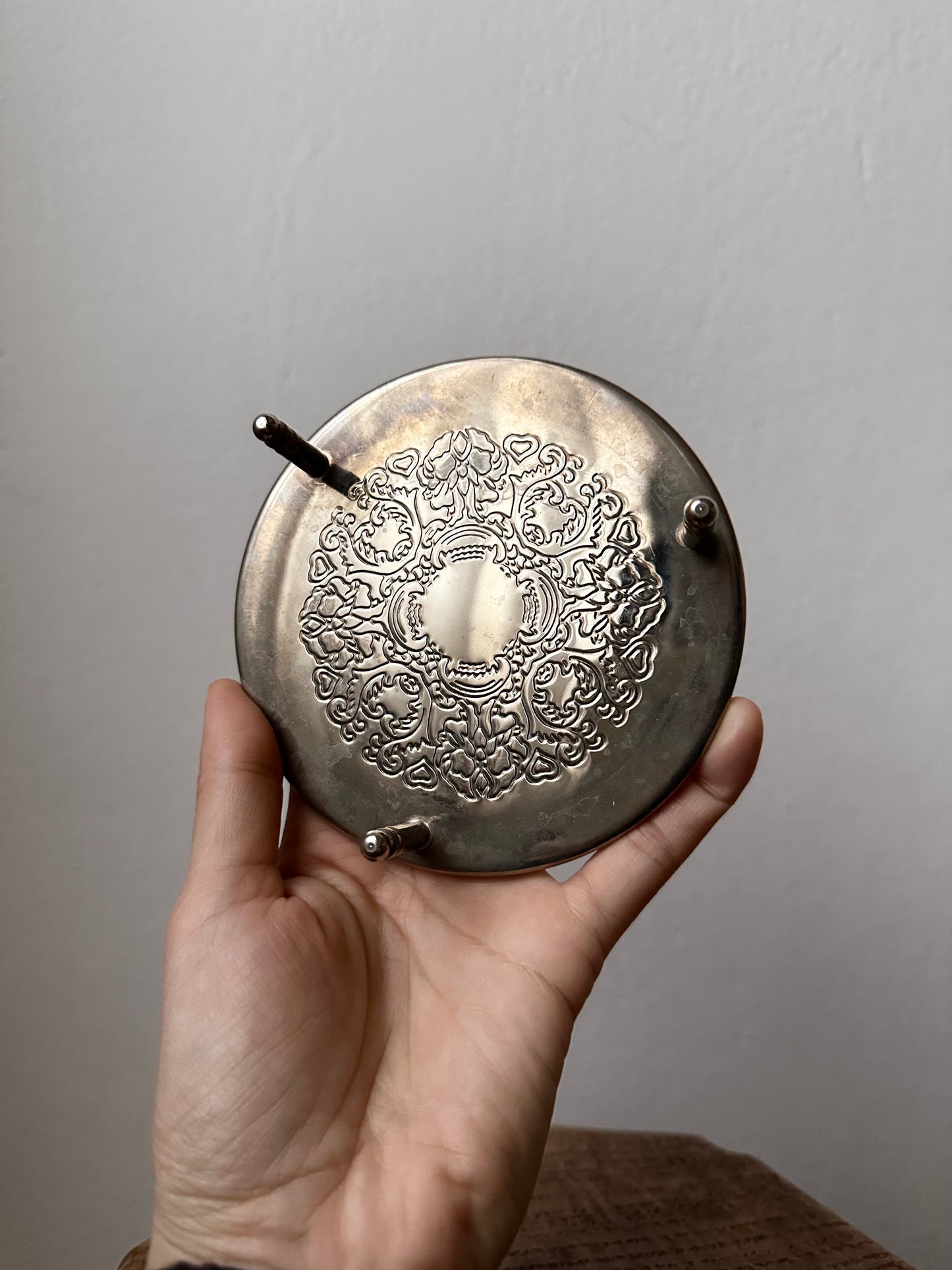 Vintage WMF coaster set of 6 with holder