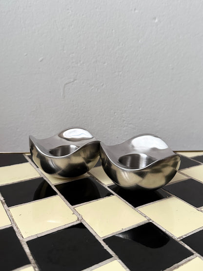 Georg Jensen Denmark candle holder set